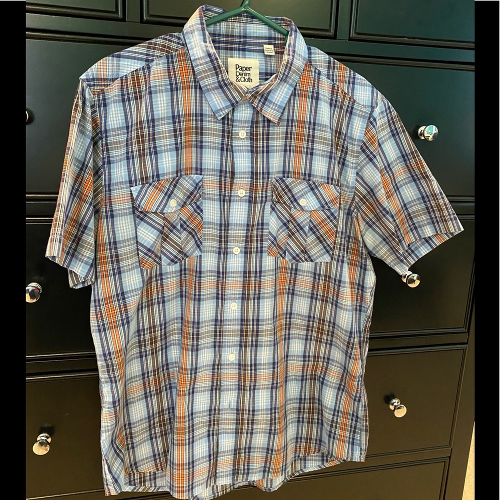 Men’s casual button shirt - Paper Denim & Cloth brand